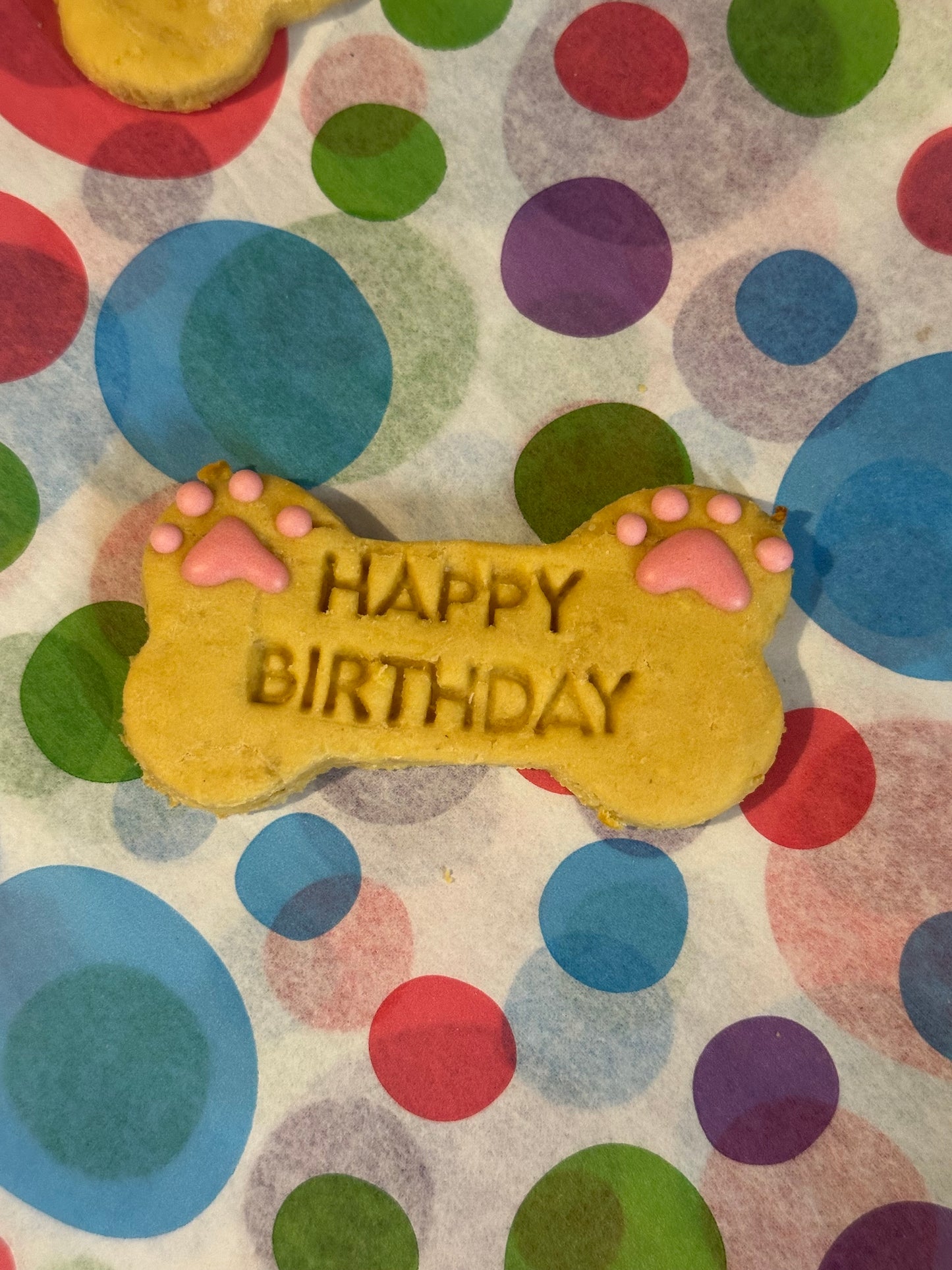 Extra Treat - 1 x Happy Birthday Bone
