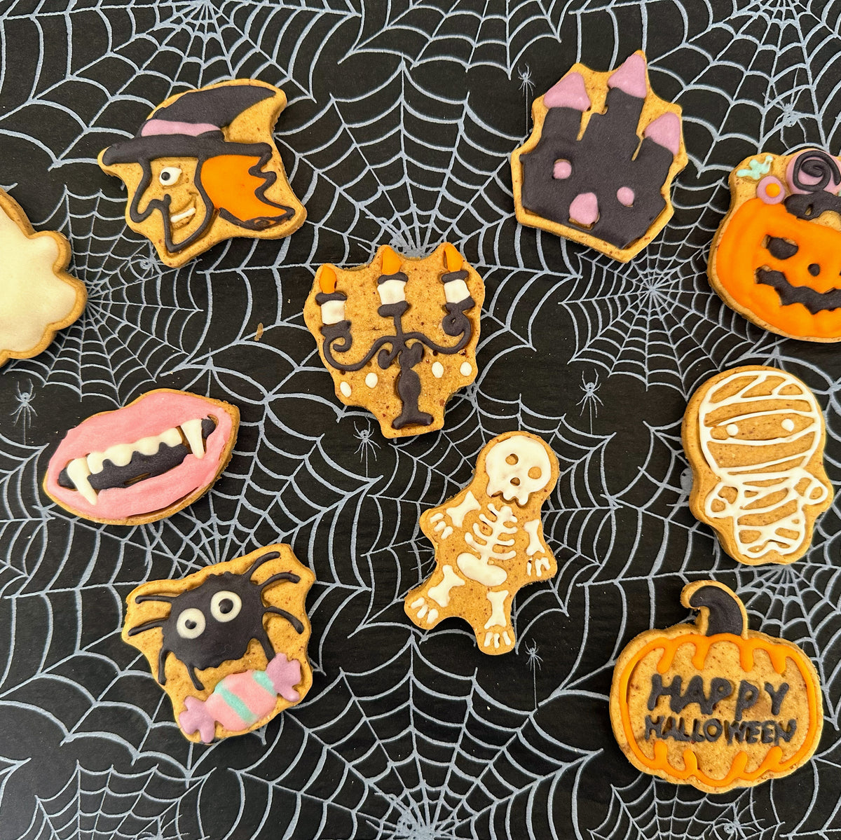 Halloween dog treat bag from Percy’s Pawfect Pantry