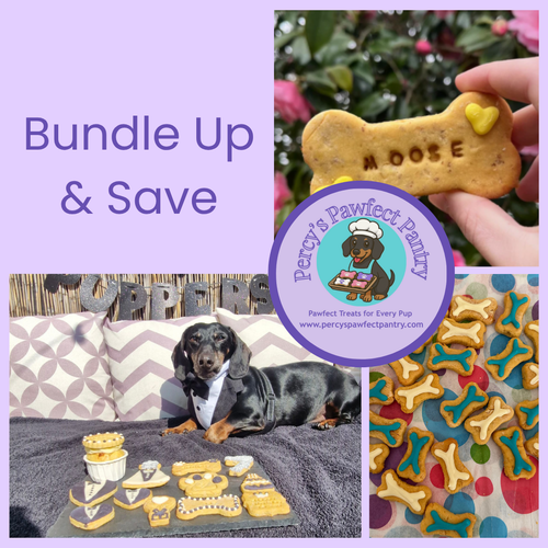 Pawfect treat bundles logo – save 10% on dog biscuit packs