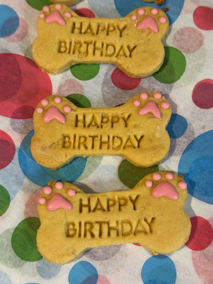 Extra Treat - 1 x Happy Birthday Bone