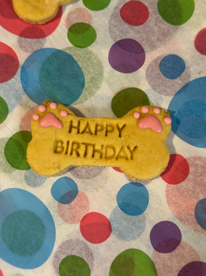 Extra Treat - 1 x Happy Birthday Bone